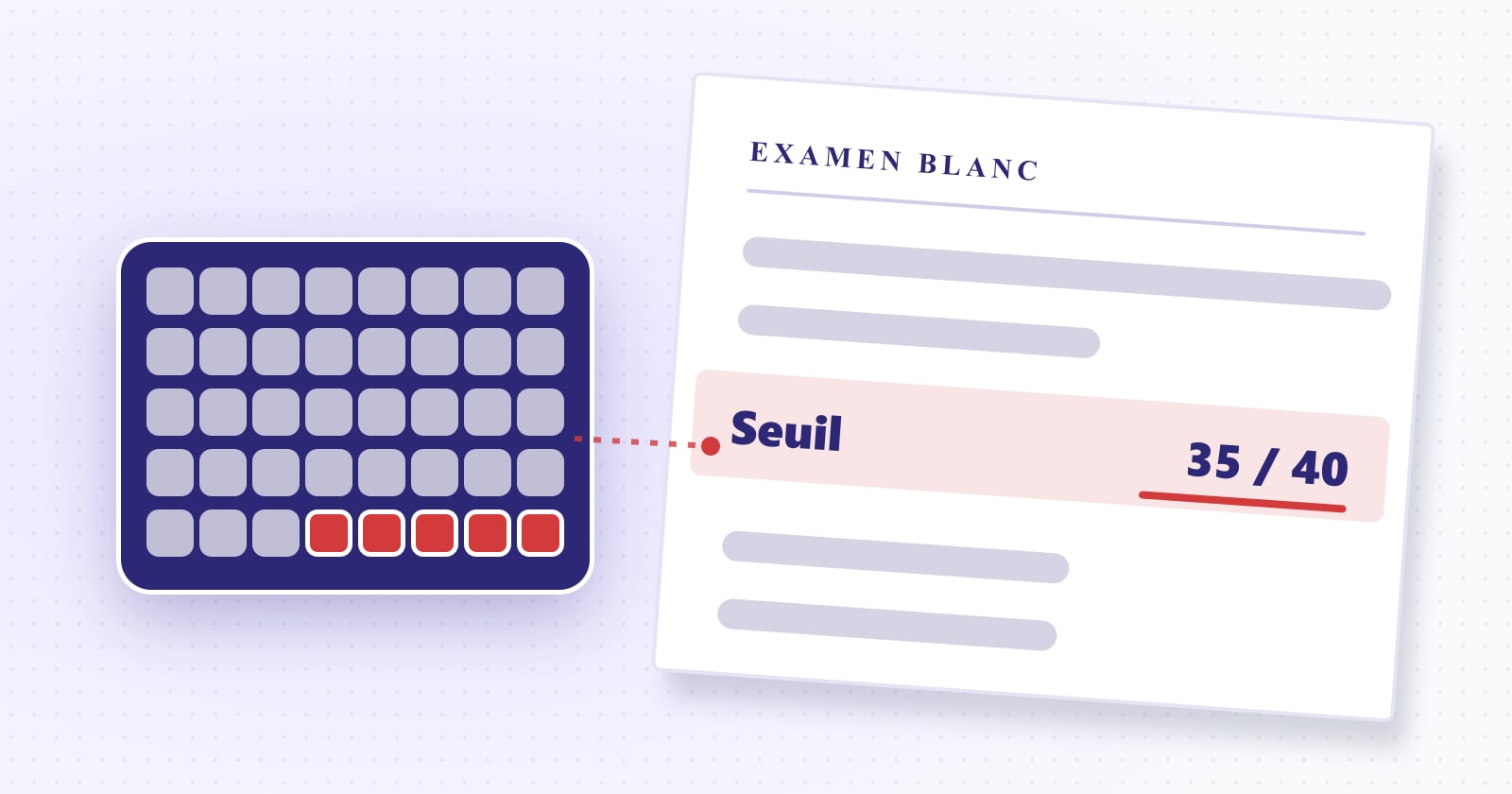 Illustration éditoriale : seuil — 35 / 40. Rubrique Code de la route.