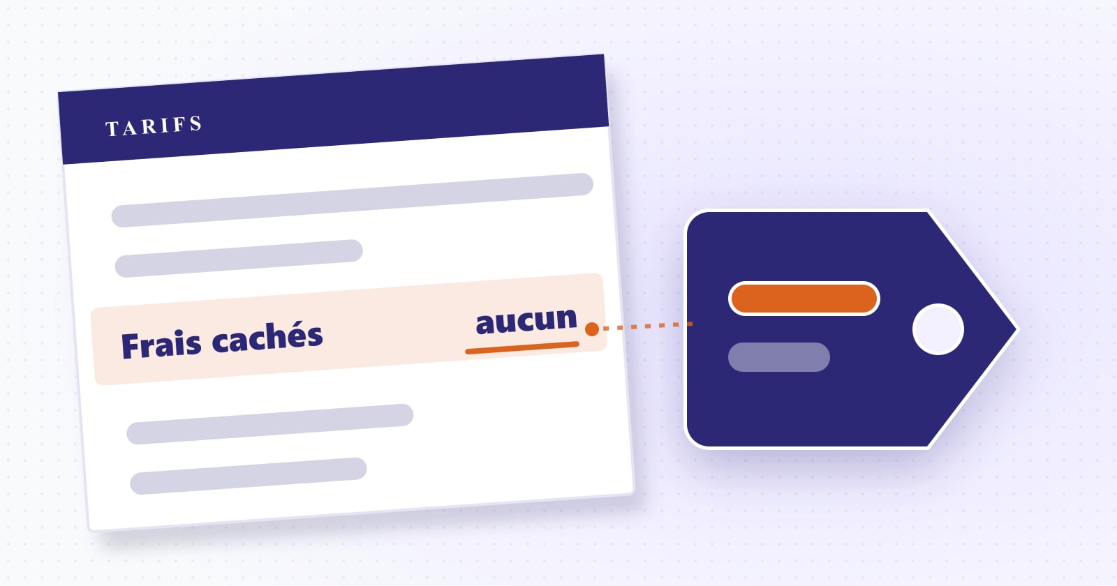 Illustration éditoriale : frais cachés — aucun. Rubrique Permis accéléré.